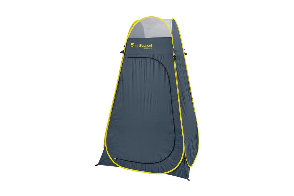 green elephant camping shower tent